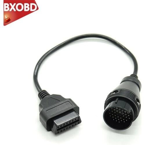 OBD II Diagnostic Adapter for MB 38 Pin to 16 Pin OBD2 38 Pin OBD 38pin Adapter Connector