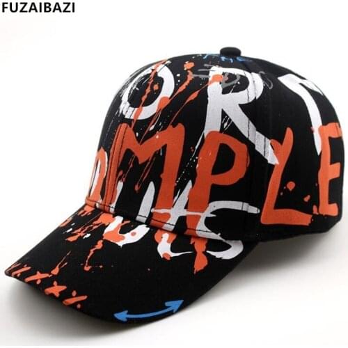 FUZAIBAZI Fashion Spring New Child Hip Hop Street Dance Baseball Cap Adjustable Size Summer Sun Protection Trend Snapback Hat