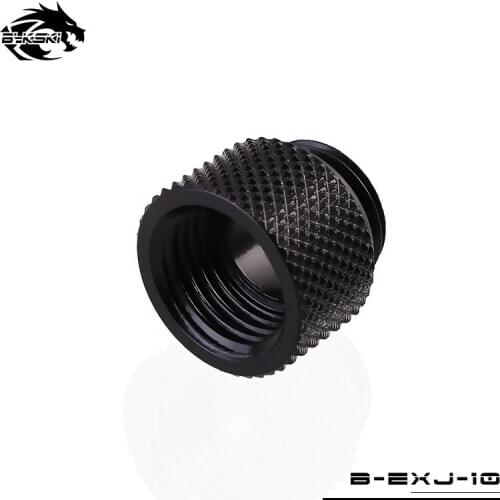 BYKSKI ( Extend 10mm )G1/4" Female to Male Thread Straight Docking Seat Tube / M to F Lengthen 10mm Accessories Fitting