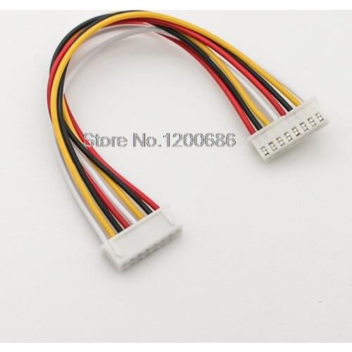 30CM 20 AWG XH2.54 XH 2.54MM 2.54 2P/3P/4P/5P/6 Pin Female & Female Double Connector with Flat Cable 300MM 1007