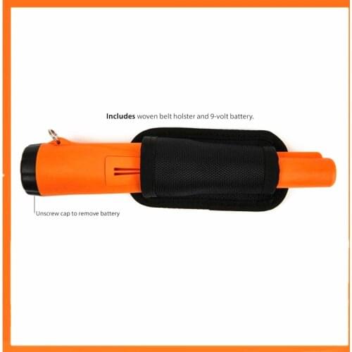 Gold Hunter AT IP68 waterproof pin pointer metal detector underground gold detector with holster