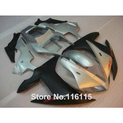 Fairing kit for YAMAHA R1 2002 2003 matte black silver fairings Injection molding YZF R1 02 03 full set body kits YZ31