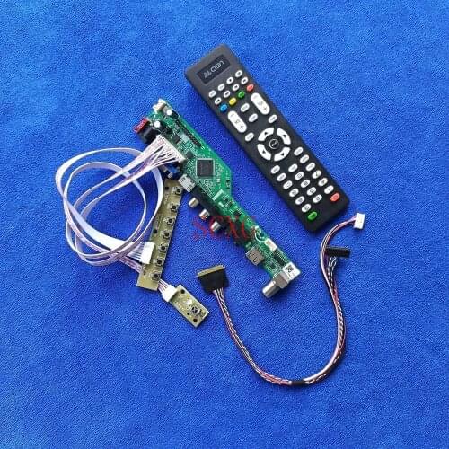 LVDS 40-Pin LED LCD VGA USB AV HDMI-compatible 1366*768 For HB140WX1/HT140WXB/HSD140PHW1 Analog signal Kit Display drive board