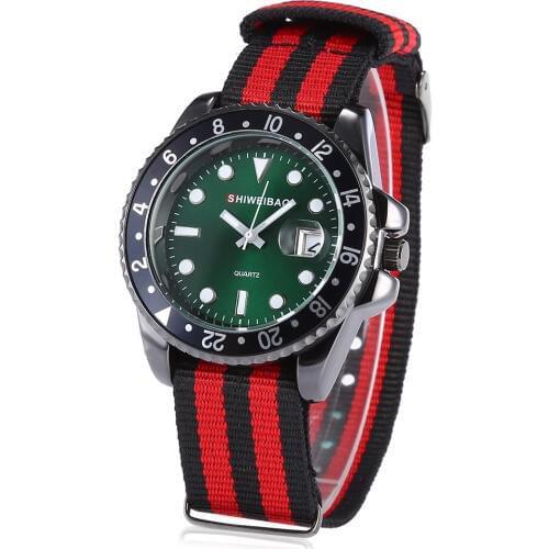 Fashion Quartz Watch Men Wrist Watch Classic Fabric Bracelet Role Wristwatch Date Analog Relogio Masculino Sports Reloj Hombre