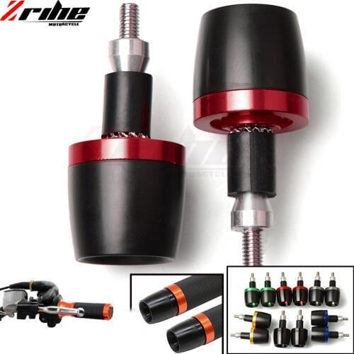 Motorcycle Handle Bar End Grips Slider Motocross Protector Universal fit for Dirt Bike 22mm 7/8" Handlebar Grip Ends