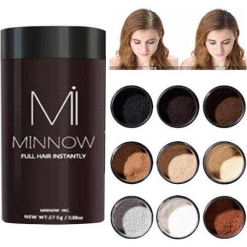 2019 New Effective Hair Building Fiber Powder Full Hair Instantly Keratin Loss Treatment Refill Spray Hair Building Powder