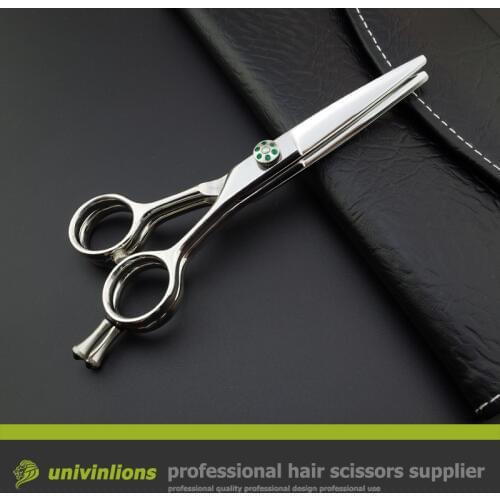 5.5" multi blade scissors hairdressing cutting shears barber set multi cut scissors japan hairstylist scissors chunking shears