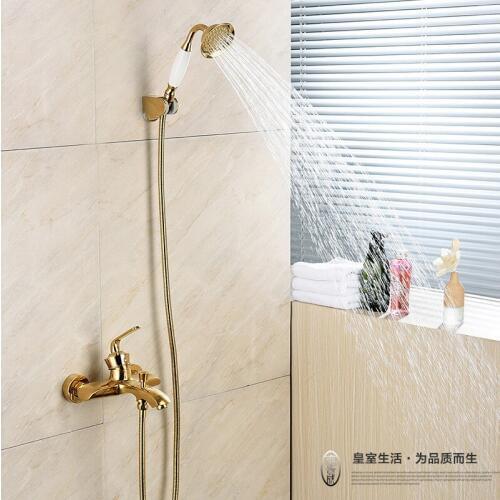 Manufacturers selling all the copper bath home shower shower handheld shower bath crock bibcock suit bathroom faucet