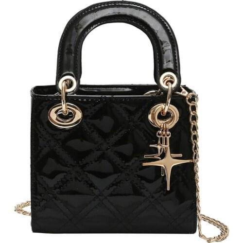 2021 Luxury Brand Handbag Fashion New female Tote bag Quality PU Leather Womens Designer Handbag Chain Shoulder Messenger bags