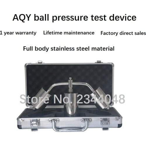 Stainless Steel Cleaning Ball Pressure Tester/Ball Pressure Testing Facility