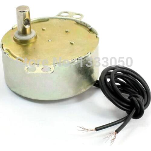 TYJ50 CW/CCW Metal Shell Fan Synchronous Motor 5/6RPM AC220-240V 4W