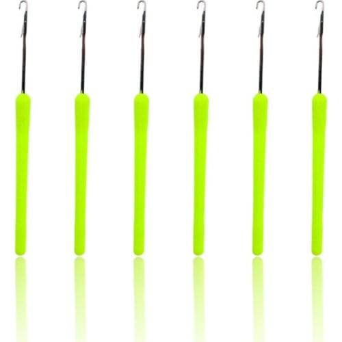 High Quality Knitting Needle Plastic Handle Crochet Hook With Tongue