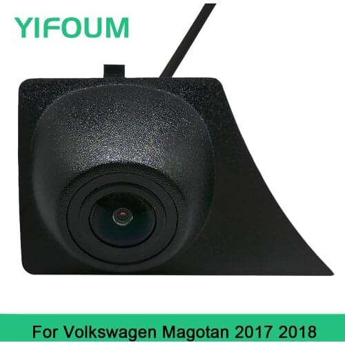 YIFOUM HD CCD Car Front View Parking Night Vision Positive Waterproof Logo Camera For Volkswagen VW Magotan 2017 2018