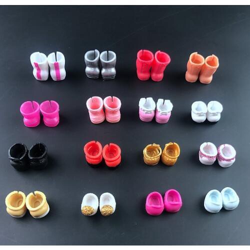 1pair original shoes for lol dolls shoes accessories,345 series dolls for LOL doll DIY doll clothes doll shoes