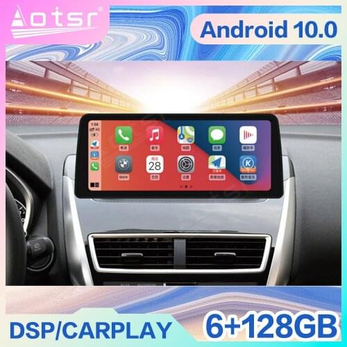 12.3' 128G Android 10 For Mitsubishi Eclipse Cross 2017+ Car Auto Radio Multimedia Video Player Navigation Stereo GPS Head Unit
