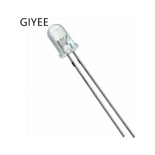 20PCS TSHG6400 5mm Infrared Emitters - High Power 850nm,T-1.75 70mW/sr,+/-22deg