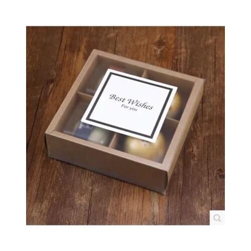 40pcs/lot ' Best Wishes for you ' DIY Paper Seal Sticker for Handmade Products Handmade for Gift Cake Baking Party Decoration