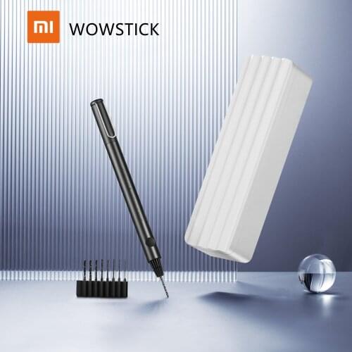 Xiaomi WOWSTICK Metal One-Piece Mini Electric Hand Drill Rechargeable Miniature & Lightweight 8 Drill Bits One Button Operation