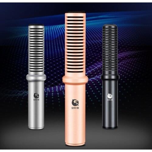 Takstar Q5 microphone is a special sound card microphone for mobile phones to live sing and record songs