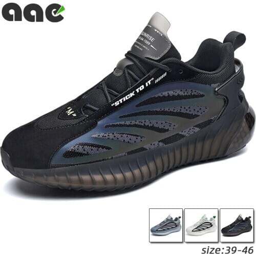 2021 NEW Men Casual Shoes Fashion Running Men Sneakers Comfortable Breathable Mesh Walking Shoes Lace-Up Zapatos De Hombre