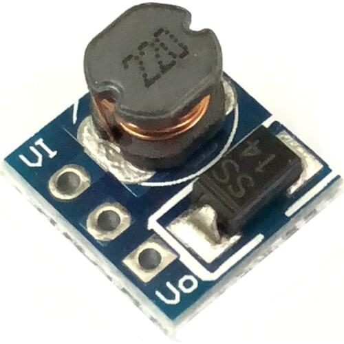 5pcs 0.9-5V To 5V DC-DC Step-Up Power Module Voltage Boost Converter Board 1.5V 1.8V 2.5V 3V 3.3V 3.7V 4.2V To 5V