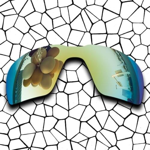 Polarized Sunglasses Replacement Lenses for-Probation Frame - Yellow Golden