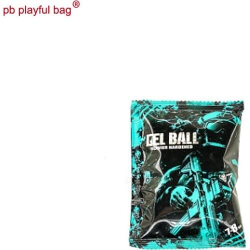 Outdoor sports fun toys aggravated and hardened 7-8mm milky white gel ball water bullet gun special waterbom QD 66