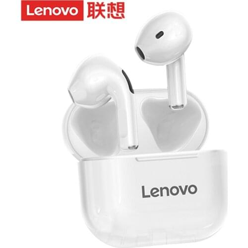 Lenovo Original New LP40 TWS Earphones Wireless Bluetooth 5.0 Headset Bass Touch Control Sports Earbuds for Phone