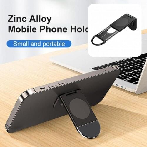 High-quality Magnetic Phone Tablet Supporting Stand Reversed Charging Space Phone Holder Good Hardness for Watching TV