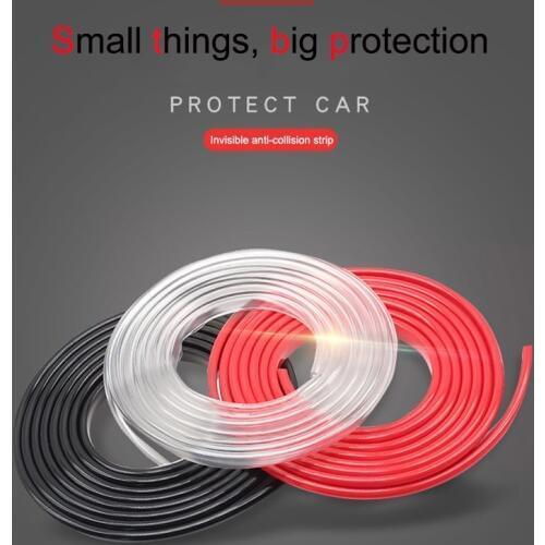 Car Door Protector Strip Car Door Edge Protection Anti collision Car Styling For Porsche cayenne macan 911 panamera 997 996 918