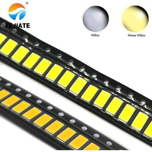 100PCS/200pcs 5630/5730 0.5W 50-55lm White/warm white/red/green/blue/yellow Light SMD 5730 5630 LED chip lamps 3.2~3.4V