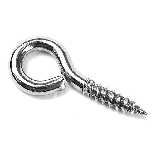 100 Pcs/lot 8/10/12mm Small Eye Screw Bolt Hook 304 Stainless Steel Tiny Screw Eye For DIY Jewelry Making Linker Accessories