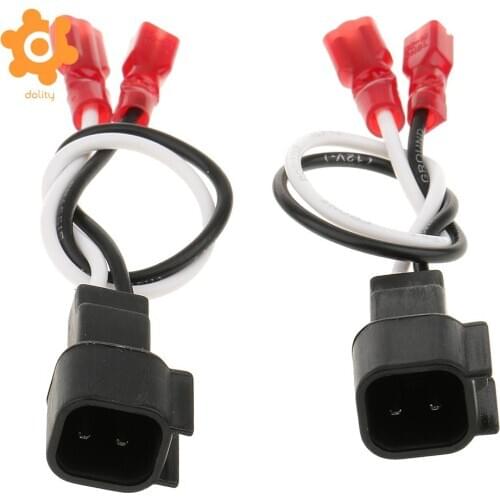 2 Pieces Car Audio Speaker Wire Harness Connectors 72-5600 for Chevy Ford Mazda Car Audio 2-Pin plug Speaker Replacement