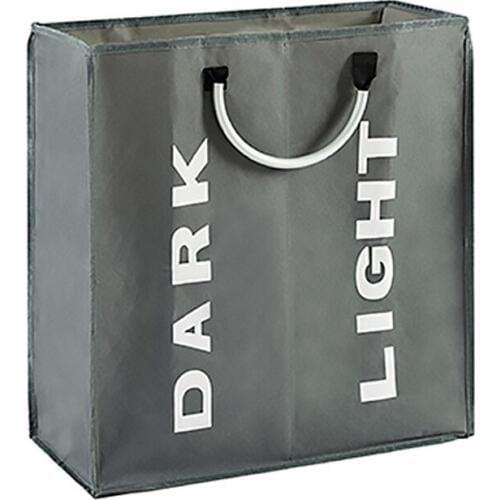 5PCS / LOT Oxford Large Cloth Laundry Basket Folding Laundry Basket Hand Bag For Daily