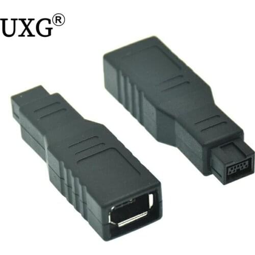 IEEE 1394 cable adapter- 9 pin FireWire 800/4 pin FireWire 400 6 ft ( IEEE 1394 ) 9pin to 4pin 1.8M