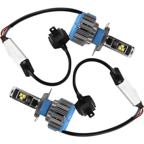 H1/H3/H7/H8/H9/H11/9005/HB3/9006/HB4/880/881/H27/9012/HIR2/H4 Car High Power Light Car Headlight Auto Front Lamp 7000lm 6000K