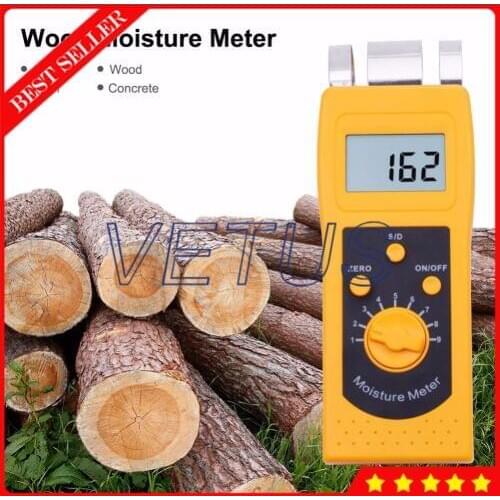 DM200W Digital Moisture Meter 0%-80% for wood Moisture Meter Analyzer