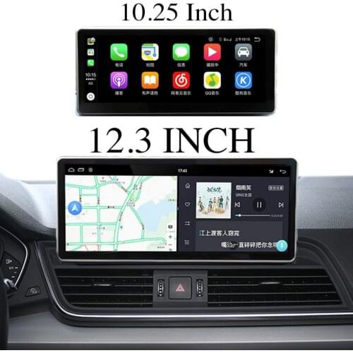 For Audi Q5 Q5L SQ5 FY 2018 2019 2020 MMI System 10.25/12.3 Screen Car Multimedia Player CarPlay GPS MAP Radio Navigation NAVI