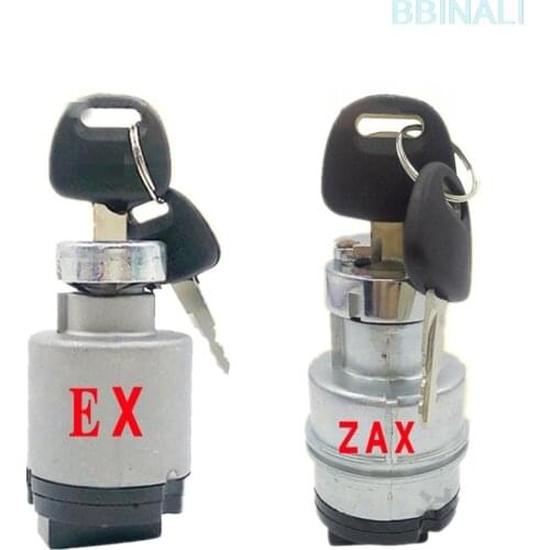 For HITACHI ZX/EX120/200/240-2-3-5-6 Excavator start ignition switch electric door lock excavator accessories