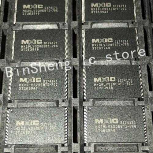 MX29LV320EBTI-70G Flash memory, parallel NOR,32Mbit,TSOP48