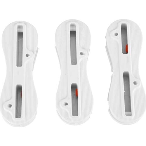 Fusion Plug White FCS II FIN BOX FCS 2 FIN PLUG 3Pcs a Set