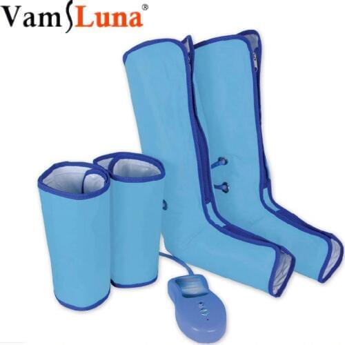 Circulation Air Compression Leg Wraps Regular Massager Foot Ankles Calf Therapy