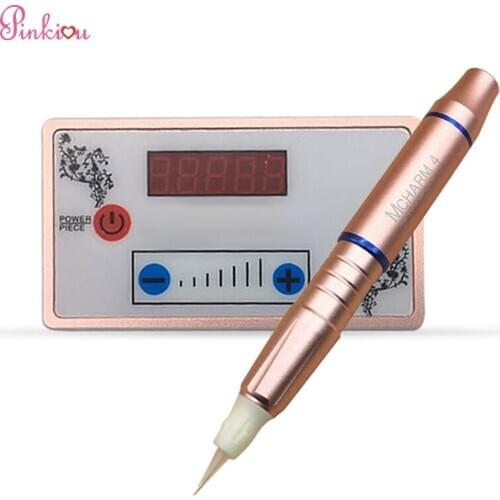 Charmant 4 Touch-Screen Tattoo Machine For Permanent Makeup Beauty Cosmetics Microblading Pen Forever Make Up Tattoo Kit