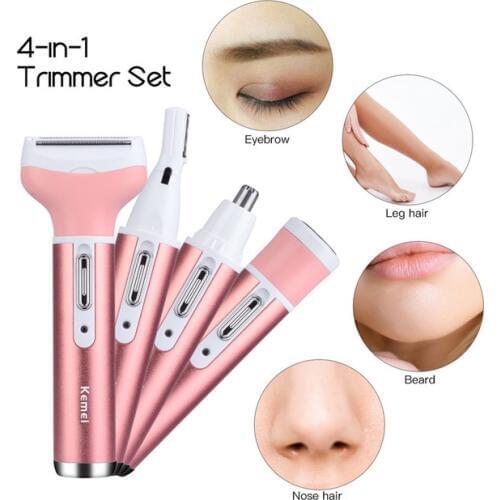 Multifunction Women Hair Removal Lady Shaver Wool Device Epilator Female Shaving Machine Eyebrow Nose Electric Trimmer Razor