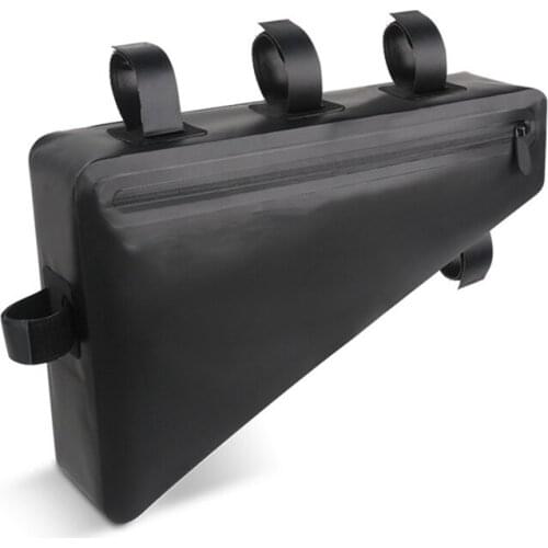 Outdoor Ebike Triple-cornered Bag Bicycle Frame Front Tube Bag Waterproof Cycling Bag Ebike Tool Bag Mountain Bike Pouch
