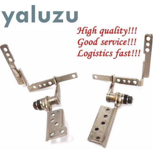 YALUZU 1 pair LCD Hinges For MSI MS-175A series LCD Screen Hinges set Left Right