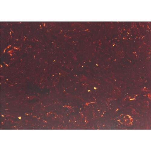 Musiclily 20x25cm Blanks Acoustic Guitar Pickguard Material Self Adhesive Scratch Plate Sheet, Tortoise Shell