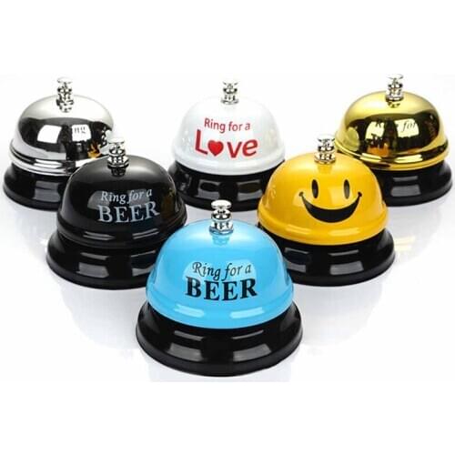 Restaurant Service Call Bell for Hotel Counter Desk Bell Ring Metal Reception Restaurant Kitchen Bar Service Call Desk Call Bell