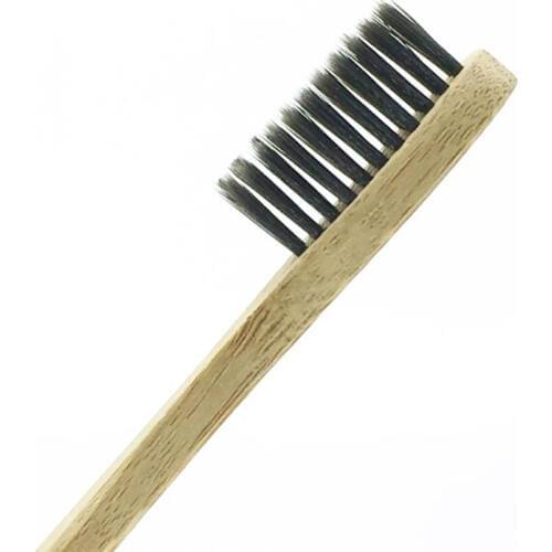 100Pcs/Lot Bamboo Toothbrush Bamboo Charcoal Toothbrush Low Carbon Bamboo Handle Tooth Brush For Adults Eco-friendly Toothbrush