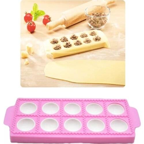 2021 New Practical Italian Dumplings Mold DIY Fondant Cake Decoration Mousse Chocolate Silicone Mold Kitchen Home Baking Tools